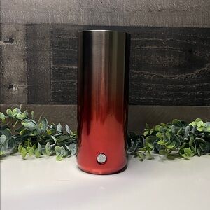 Starbucks 2018 red/ copper ombré mug. No lid
